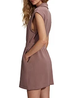 Rosannah Zip-Up Sleeveless Dress