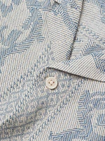 Jakarta Jacquard Short-Sleeve Shirt