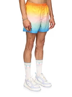 Rainbow Jacquard Swim Shorts