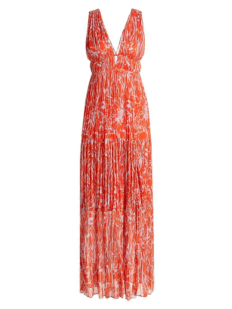 Pescadero Floral Maxi Dress