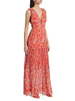 Pescadero Floral Maxi Dress