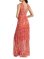 Pescadero Floral Maxi Dress