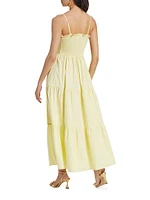 Seraphine Ruffle-Trimmed Maxi Dress