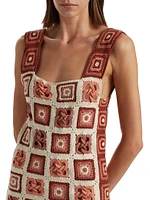 Camino Santeria Crochet Minidress