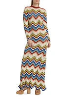 Camino Bahia Crochet Maxi Dress