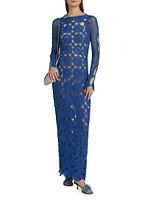 Camino Jules Crochet Maxi Dress