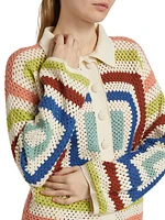 Camino Plaza Crochet Cardigan