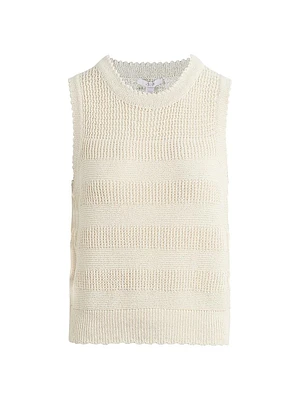 Cameron Sleeveless Crochet Top