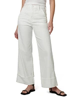 Trixie Wide-Leg Cuffed Pants