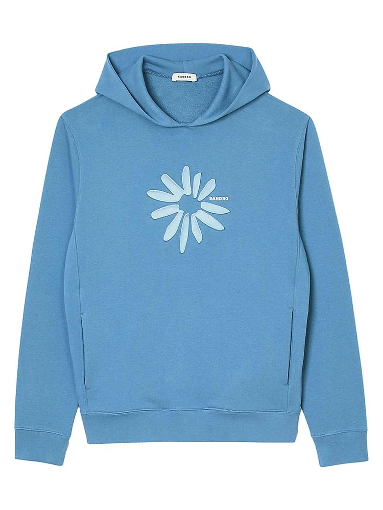 Cotton Flower Hoodie