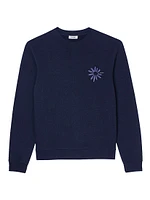 Cotton Flower Sweatshirt