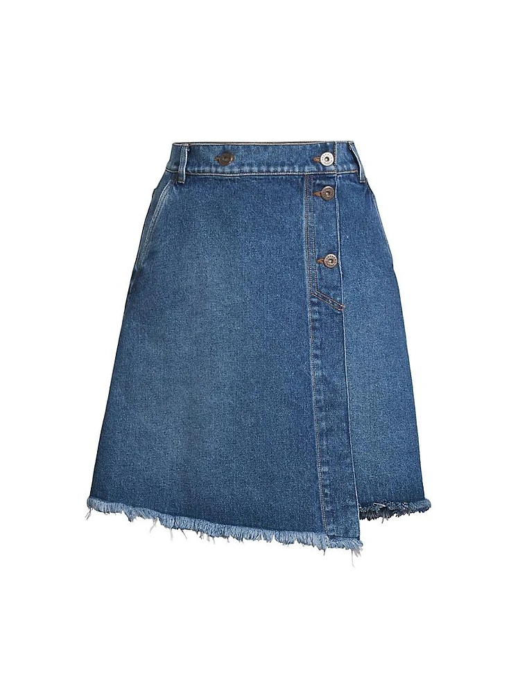 Stadio Denim Wrap Skirt