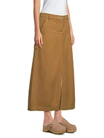 Quincy Cotton A-Line Skirt