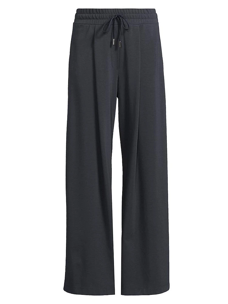 Romagna Jersey Wide-Leg Pants