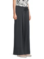 Romagna Jersey Wide-Leg Pants