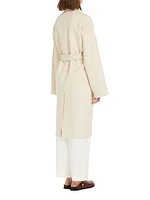 Eris Tie-Waist Wool Coat