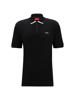 Cotton-Pique Polo Shirt