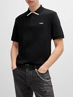 Cotton-Pique Polo Shirt