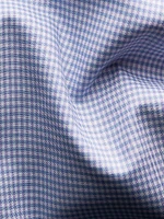 Contemporary-Fit Micro Check Cotton Tencel™ Shirt