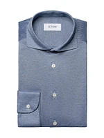 Contemporary Fit Filo Di Scozia Pique Shirt