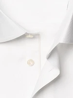 Slim-Fit Melange Twill Shirt