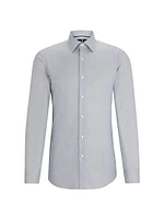 Slim-Fit Shirt Printed Performance