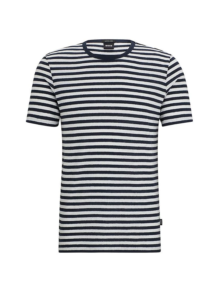 Horizontal-Stripe T-Shirt