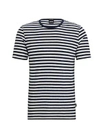 Horizontal-Stripe T-Shirt