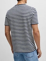 Horizontal-Stripe T-Shirt