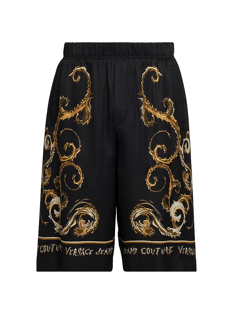 Baroque Logo Shorts