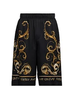 Baroque Logo Shorts