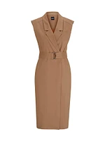 Belted Wrap Dress