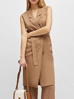 Belted Wrap Dress