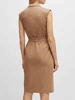 Belted Wrap Dress