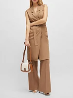 Belted Wrap Dress