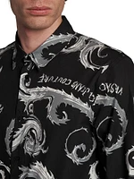 Long-Sleeve Cotton Shirt