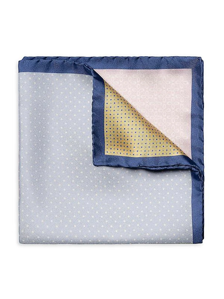 Four-Sided Silk Pocket Square