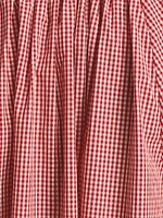 June Gingham Cotton Top