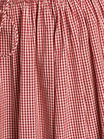 Emmaretta Gingham Cotton Maxi Dress