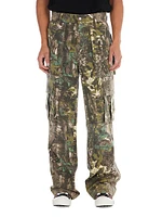 Camo Logo Cargo Pants