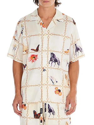 Wildlife Silk Short-Sleeve Shirt