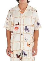 Wildlife Silk Short-Sleeve Shirt