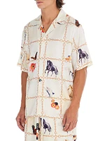 Wildlife Silk Short-Sleeve Shirt