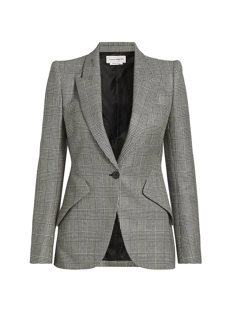 Prince of Wales Wool Jacket