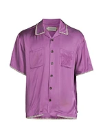 Pride And Tradition Blanket Stitch Short-Sleeve Shirt