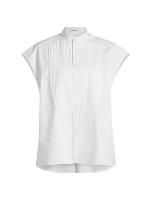 Tuxedo Sleeveless Shirt