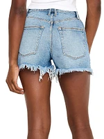 Bombshell Embellished Denim Shorts