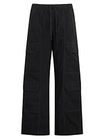 Parachute Stretch-Cotton Pants