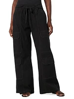 Parachute Stretch-Cotton Pants