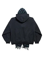 Unity Sports Icon Scarf Zip-Up Hoodie Oversized